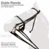 Cabezada montar doble rienda alomada