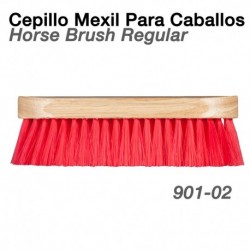 Cepillo mexil para caballos