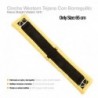 Cincha Western Tejana nylon con borreguillo