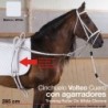 Cinchuelo volteo cuero con agarradores