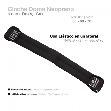 Cincha Doma neopreno con elástico