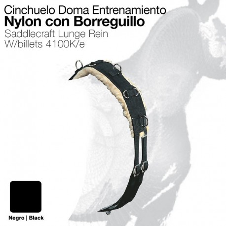 Cinchuelo Doma entrenamiento nylon y borreguillo