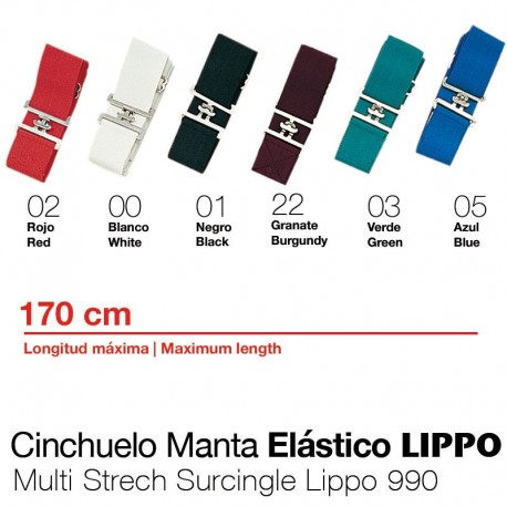 Cinchuelo manta elástico Lippo
