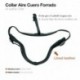 Collar aire cuero forrado