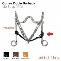 Correa doble barbada