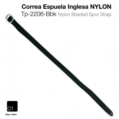 Correa espuela Inglesa nylon