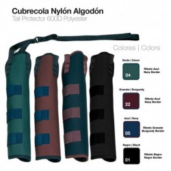Cubrecolas nylon algodón