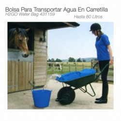 Bolsa para transportar agua (80Lt.) en carretilla