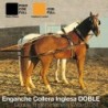 Enganche a la inglesa doble con collera