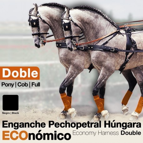 Enganche pechopetral a la Húngara doble económico