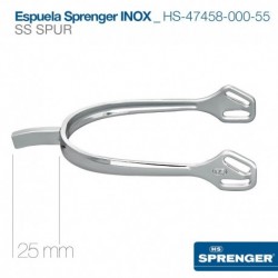 Espuela HS-Sprenger inox gallo 25 mm