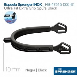 Espuela HS-Sprenger negro gallo 10 mm