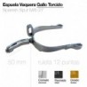 Espuela vaquera gallo torcido