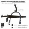 Espuela vaquera gallo curvo largo