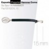 Espuela Pessoa hammer goma gallo 15 mm