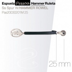 Espuela Pessoa hammer ruleta 25 mm