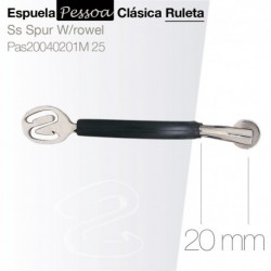 Espuela Pessoa clásica ruleta 25 mm