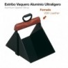 Estribo vaquero ultraligero aluminio forrado