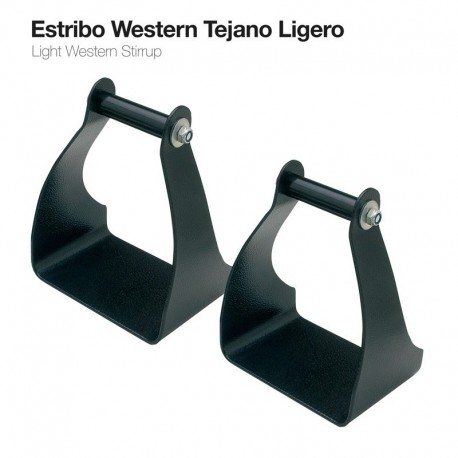 Estribo western tejano