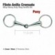 Filete anilla cromado Pony o caballo miniatura