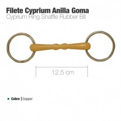 Filete Cyprium anilla goma