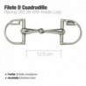 Filete inox cuadradillo