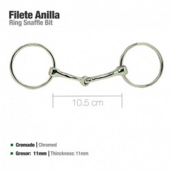 Filete anilla cromado