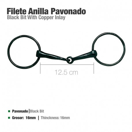 Filete anilla pavonado
