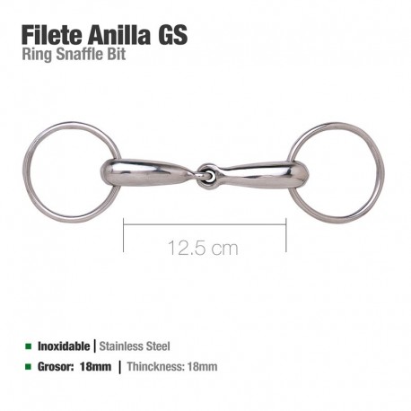 Filete anilla GS inox