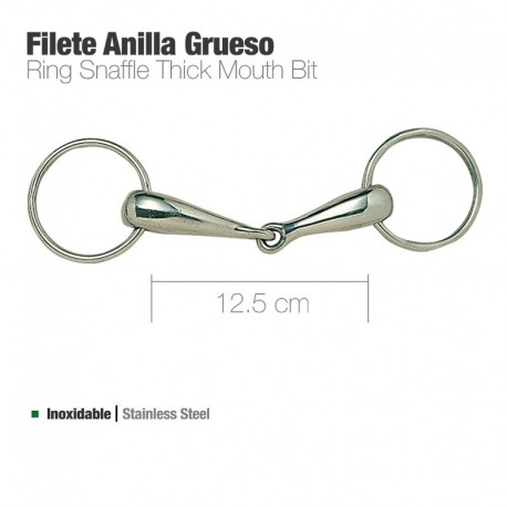 Filete anilla inox grueso
