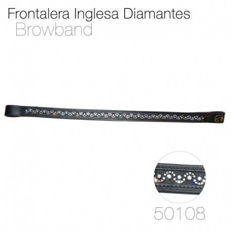 Frontalera Inglesa diamantes