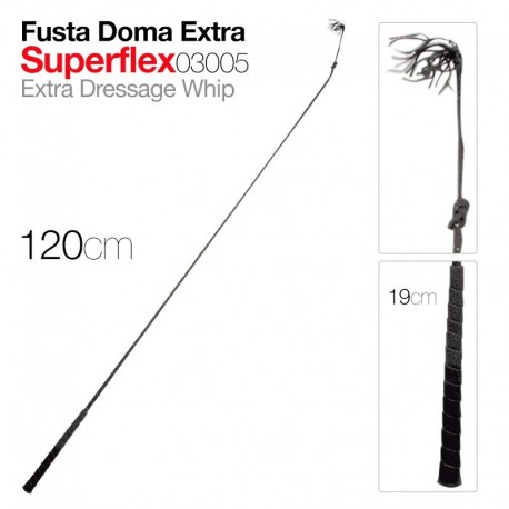 Fusta de doma extra superflex 120 cm