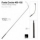 Fusta coche negro 152 cm