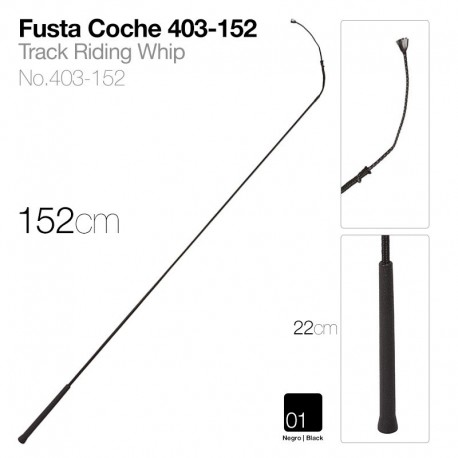 Fusta coche negro 152 cm