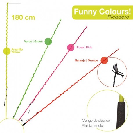 Fusta de picadero Neón 180 cm