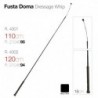 Fusta de doma negro 110 cm