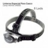 Linterna especial para casco 8 leds