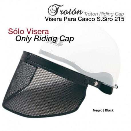 Casco equitación montar Trotón Visera A.600