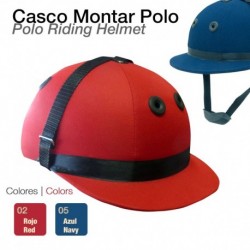 Casco montar polo