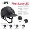 Casco equitación GPA First Lady 2X