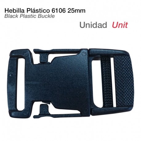 Hebilla plástico 6106 25mm