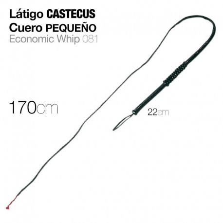 Látigo cuero Castecus pequeño