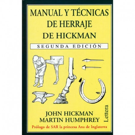 LIBRO: MANUAL Y TÉCNICAS DE HERRAJE DE HICKMAN