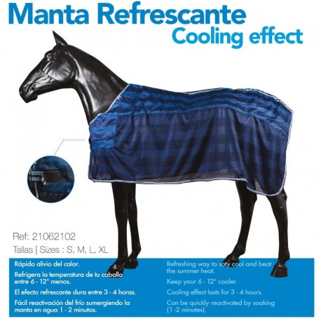 Manta refrescante cooling effect