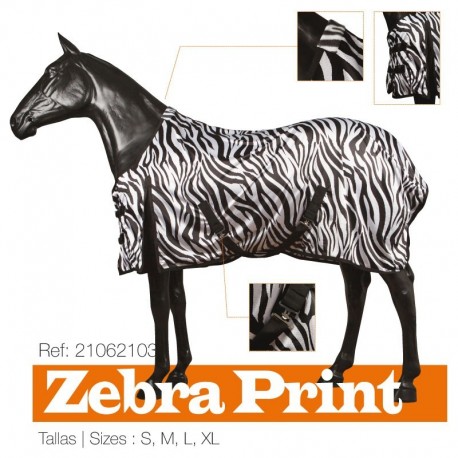 Manta verano Zebra Print