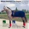 Manta riñonera con hueco