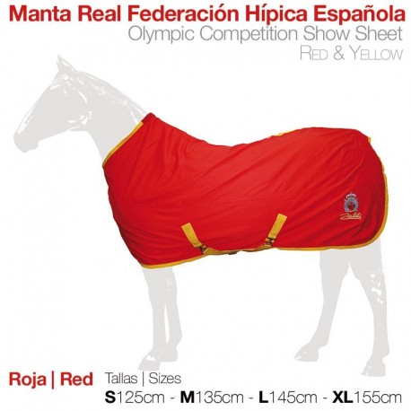 Manta Real Federación Hípica Española