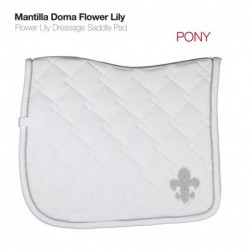 Mantilla Doma Flower Lily pony y caballo