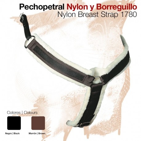 Pechopetral nylon borreguillo