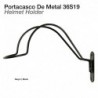 Portacascos de montar de metal